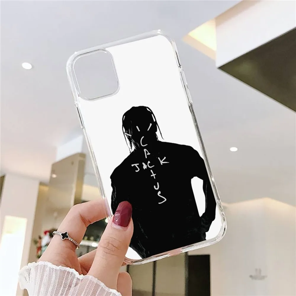 Travis Scott Huncho Jack ASTROWOR Phone Case For Iphone 15 11 13 14 Pro Max 7 8 Plus X Xr Xs Max Se2020 12mini Transparent Cover image 2