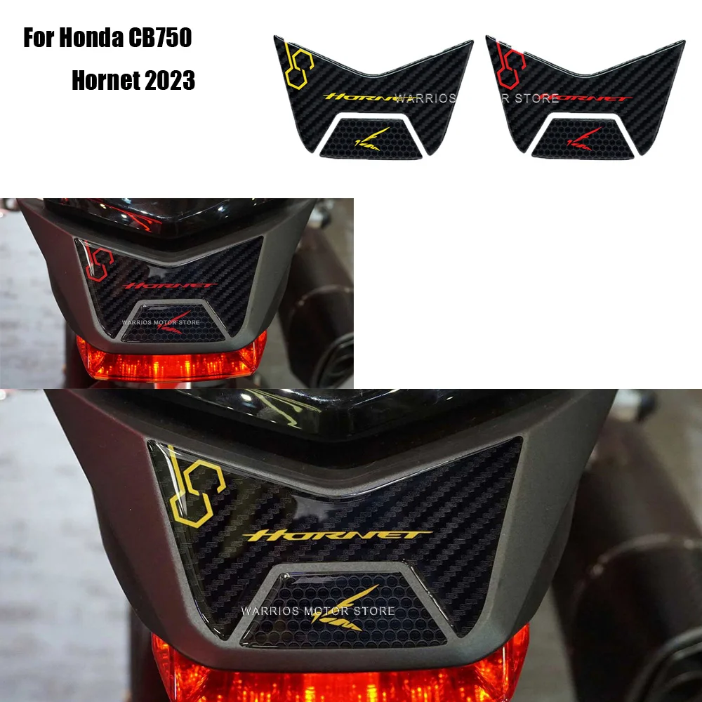 

For Honda CB750 Hornet 2023 Motorcycle 3D Resin Sticker Tail Protector