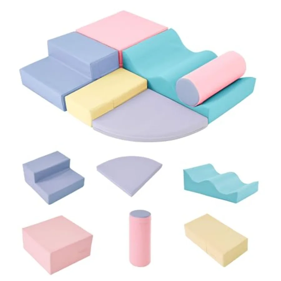 

Игровой набор Merax для малышей: мягкие блоки для лазания и ползания, 6 предметов, для дома