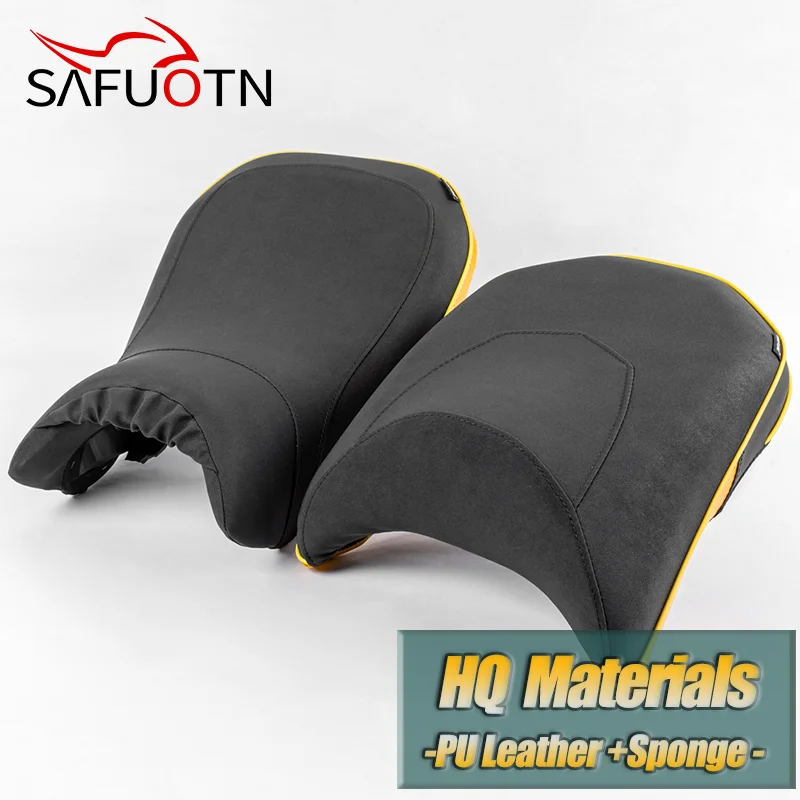 ل BMW R1200GS 2014-2023 اثنين متابعة السرج وسادة مقعد R1250GS/R1250GS ADV 2019-2023 وسادة مقعد دراجة نارية مريحة