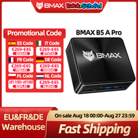BMAX B5APRO MINI PC AMD Ryzen7 5700U AMD Radeon Graphics 16GB DDR4 512GB SSD Windows 11 Dual Band WiFi Bluetooth 5.2