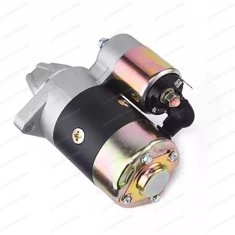 Q-D114A 414 Starter Motor – Electric Starter for 168 / 186 / 188 / 192F Diesel Engine Generator & Road Cutting Parts
