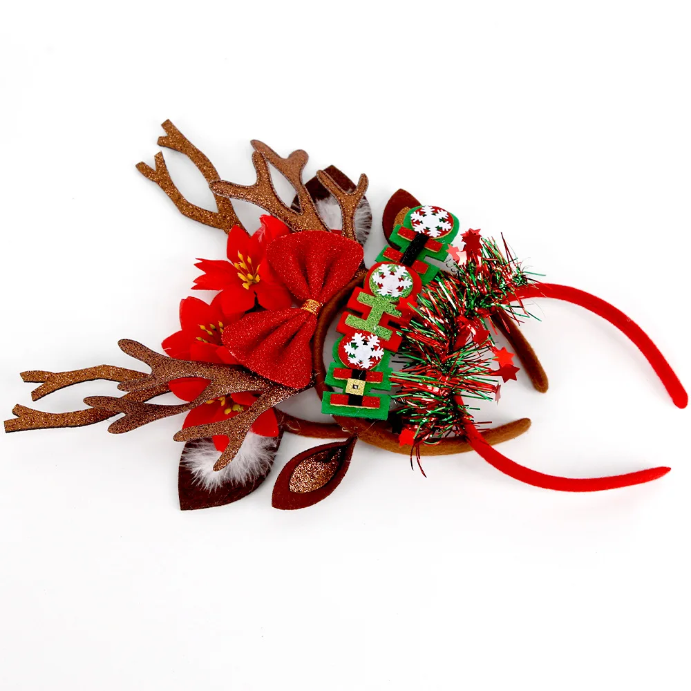 Christmas Headbands for Women, Antler Headbands, Cute Hairpins, Deer Horn Christmas Headbands