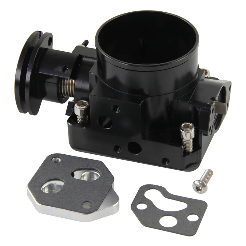 Black Throttle Body Billet CNC Pro Serie 2.5