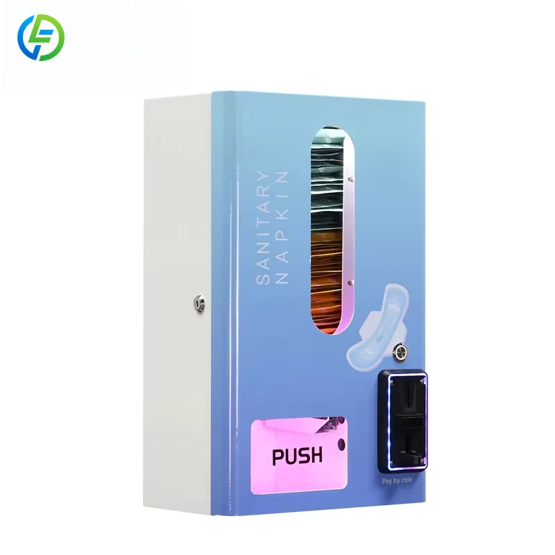 Customized Self Service Automatic Digital Woman Sanitary Vending Machine For Sanitary Pads Napkin