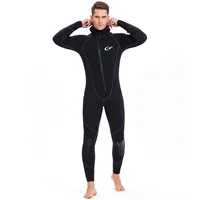 YONSUB Scuba Front Zipper 5MM Long or Short Sleeves Neoprene Men Diving Snorkeling Wetsuit Underwater Hunting Surfing Swimsuit