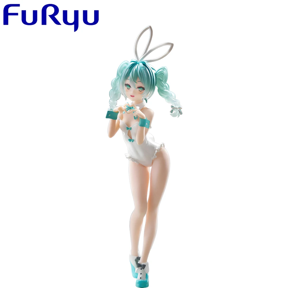 pre-sale-original-furyu-bicute-bunnies-vocaloid-hatsune-miku-rurudo-white-ver-anime-bunny-miku-girls-figures-kawaii-model-toys