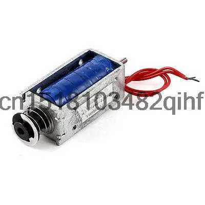 

Pull Type Action 5mm 560g Open Frame Spring Plunger Electromagnet DC 12V