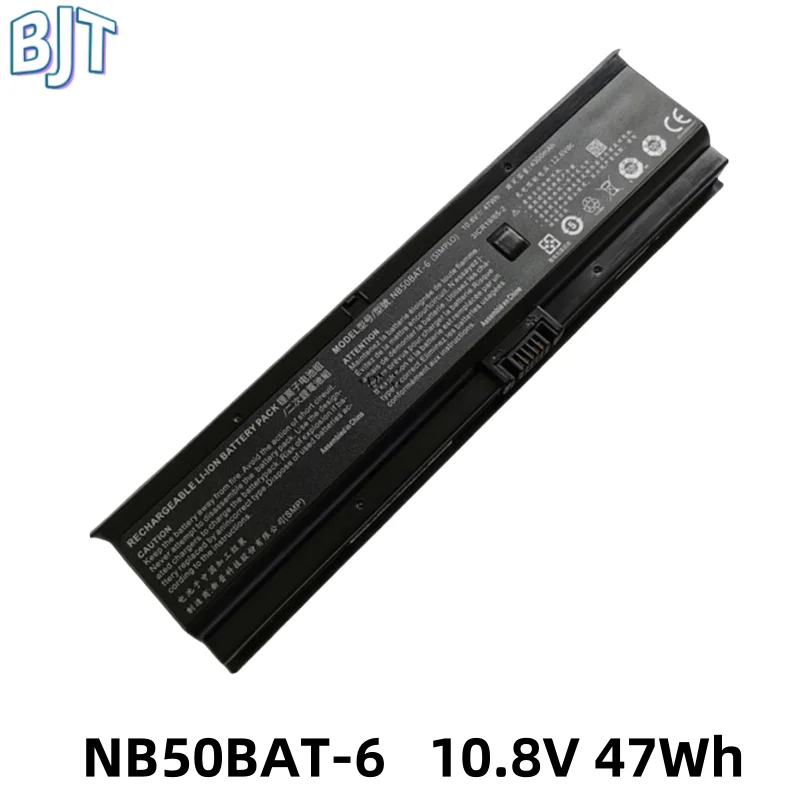 

10.8V 47Wh 4300mAh New NB50BAT-6 Laptop Battery For Clevo NB50TK1 NB50TJ1 NB50TL NB50TZ For Hasee ZX6-CP5S1 ZX6-CP5T ZX6-CP5S
