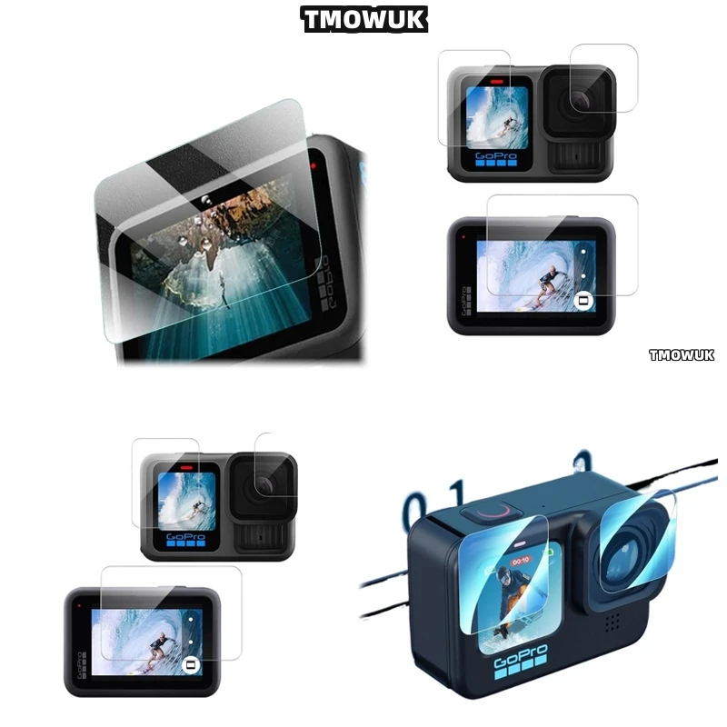 

For GoPro Hero 13 All-Around Protection Glass Cover