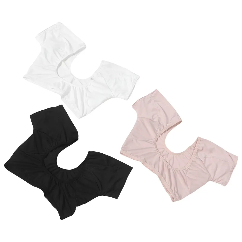 

3 Pcs Sweat-absorbing and Sweat-proof Vest Breathable Underarm Pad Armpits Polyester (Polyester) Protector Shield Ladies Anti