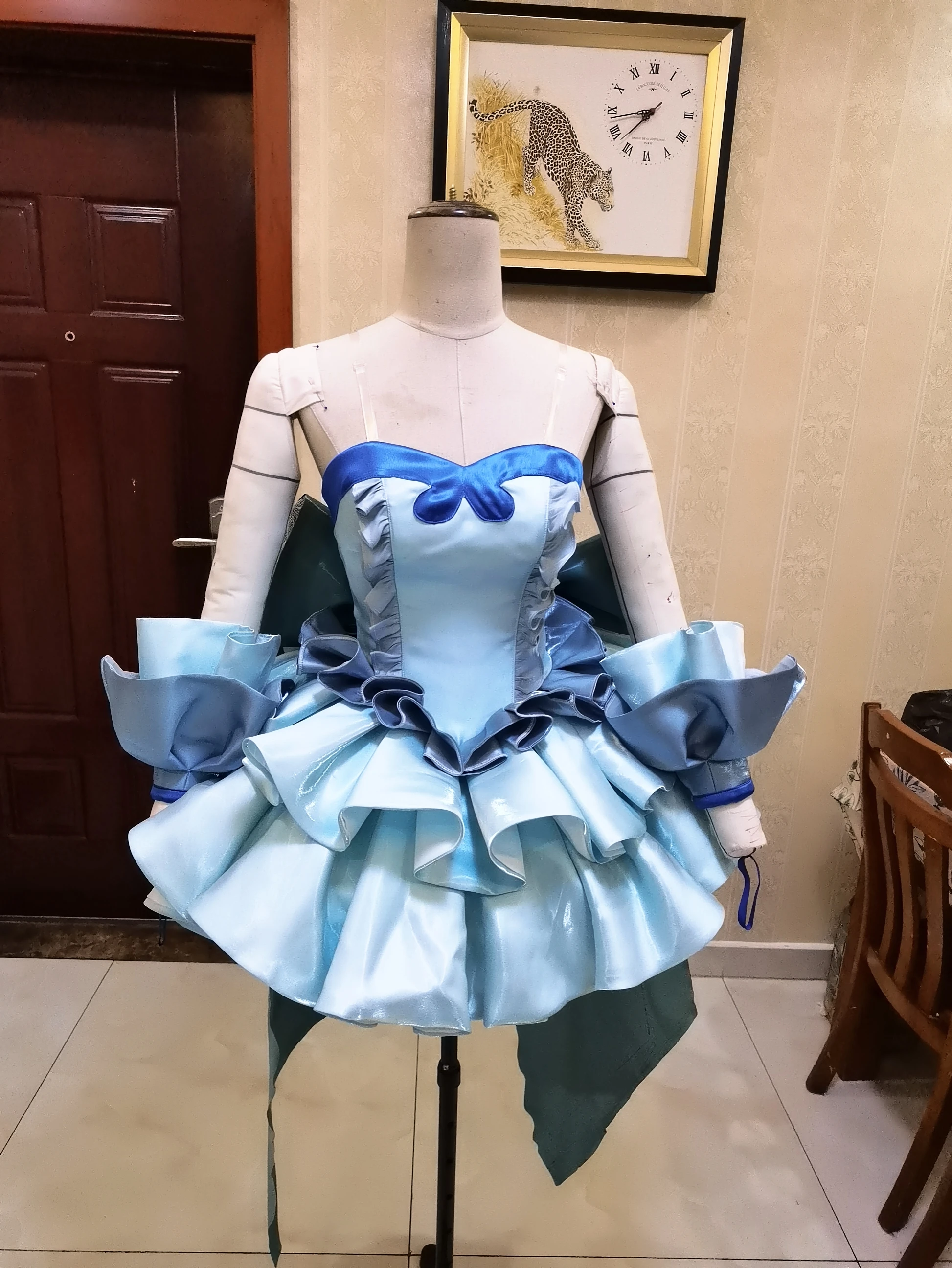 Anime Legend Of Mermaid Cosplay Maßgeschneidertes Hanon Hosho Rollenspiel-Abschlussballkleid Mädchen Heimkehr-Outfit Cocktailpartykleid