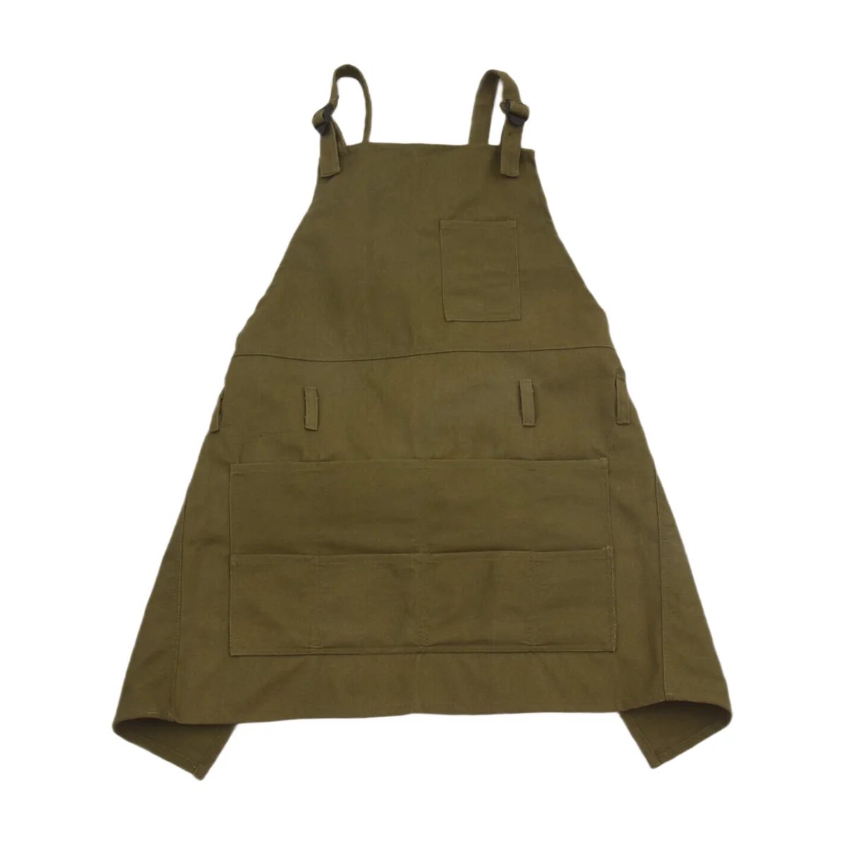 A79I фартук с карманами, фартук для рисования, регулируемый шейный ремень, завязки на талии, садовые вощеные фартуки для женщин, мужчин, взрослых