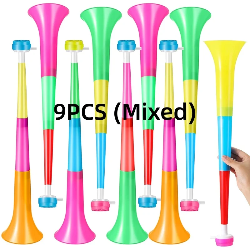 9 Pcs Party Gadgets Party Blowers Pedal Sound Device Lip Powder Sound Fart Carnival Trombette Birthday Supplies Clap Hand Joke