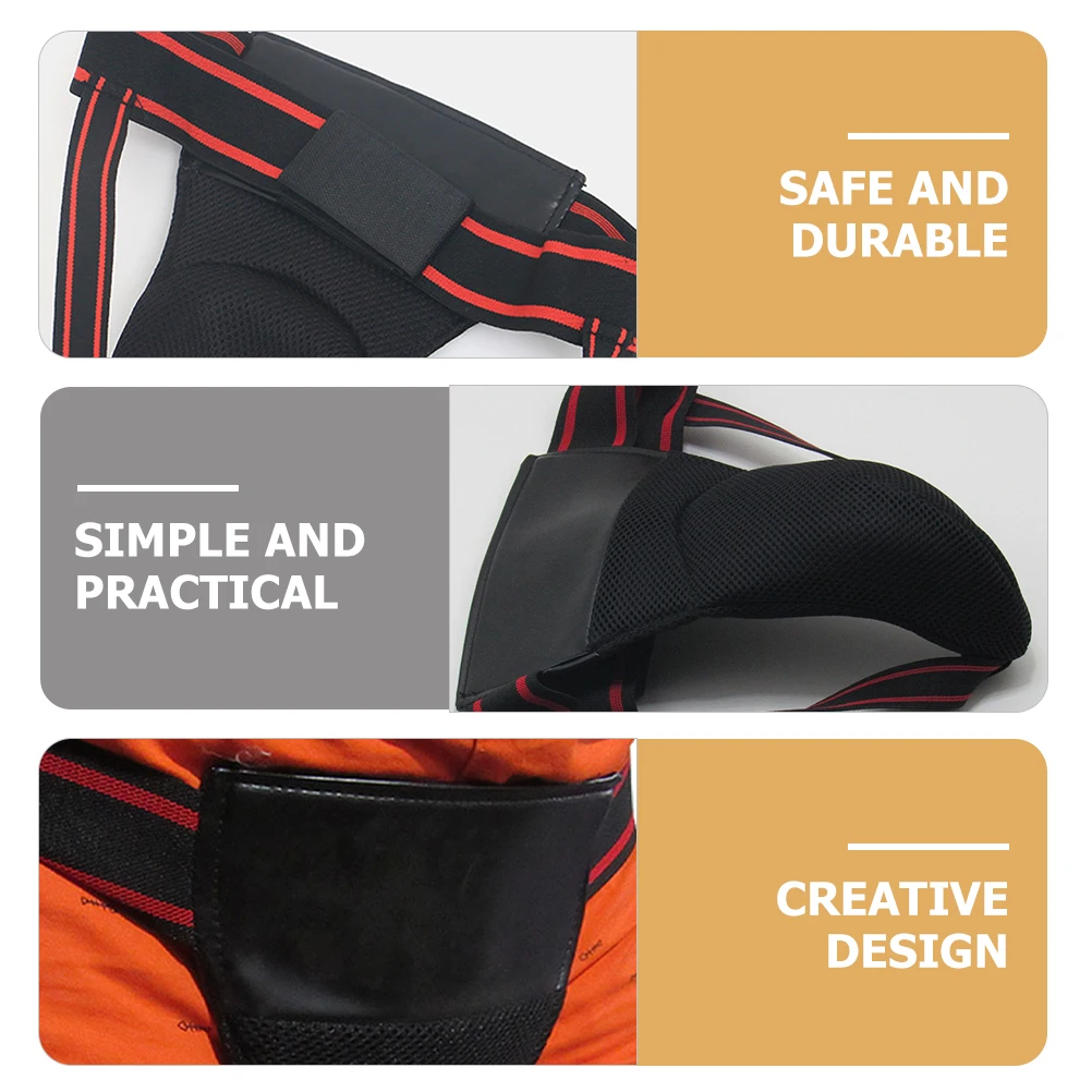 

Professional Groin Protector Crotch Guard Sponge Training Wear resistant Reusable Boxing Accessory Portable Practicing