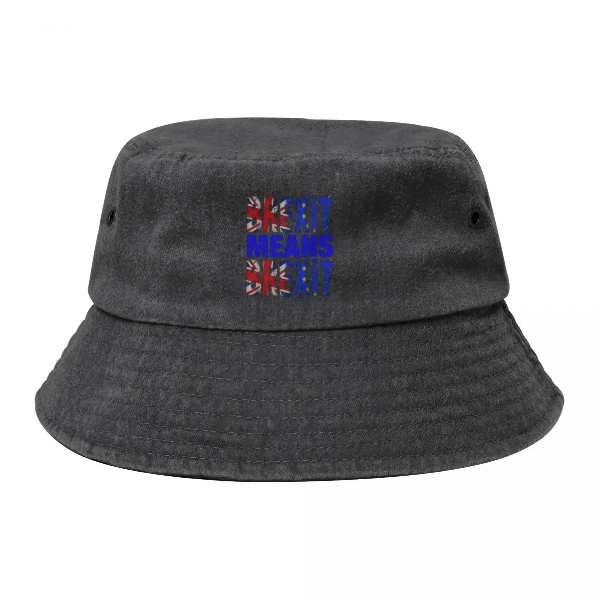 BREXIT MEANS BREXIT Bucket Hat hard hat |-F-| Mens Hats Women's