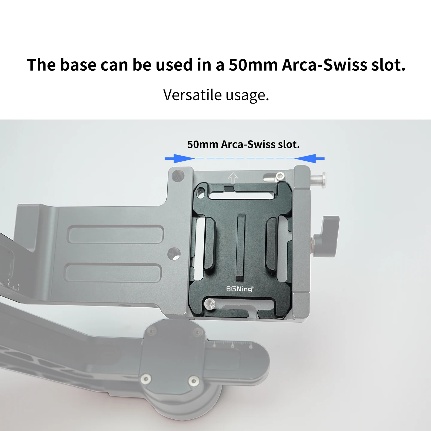 Taktische Weste MOLLE Kamerahalterung für Outdoor POV Aluminium-Basis 360° Kugelkopf Stativadapter für GoPro 13 DJI OSMO Pocket 4 – Detail 8