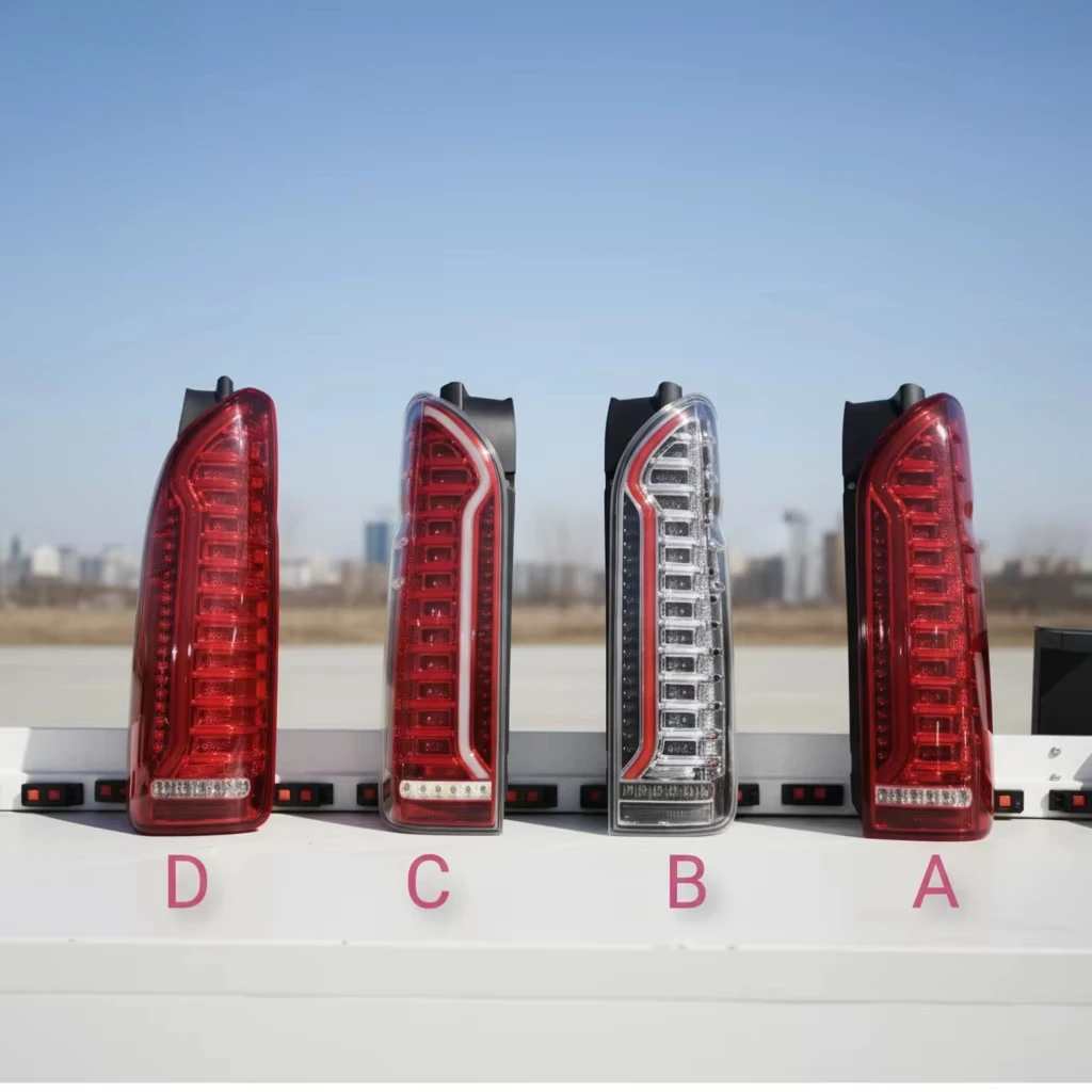Led Tail Light for Hiace 2005-2018 Taillight Led Rear Tail Lamp DRL Brake ReverseTurn Signal