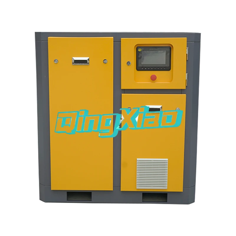 Industrial Rotary Screw Air Compressor High Pressure Stable Air Output Low Noise Durable Structure Suitable For Factory Workshop