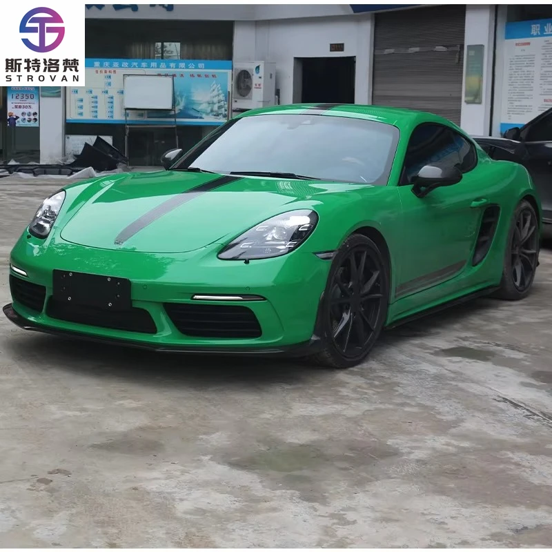 

STLF CLRAK Car Upgrade Front Rear Lip Side Skirt New Condition Fit Suitable for 2012-2016 718 981 YG Style