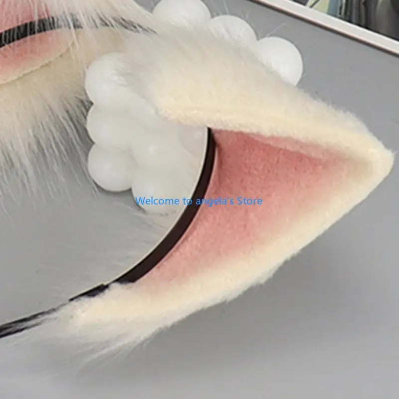 X4YC Lễ Hội Âm Nhạc Mèo Đầu Bé Gái Băng Đô Quấn Tóc Cosplay Nhân Vật Anime Đầu