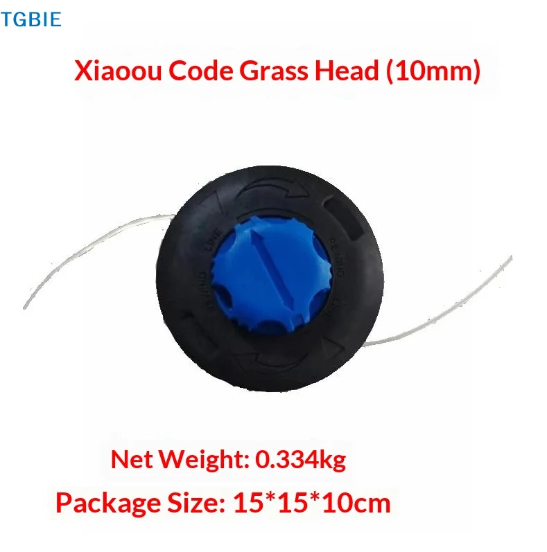 [TL]M10*1.25mm Grass Lawn Mover Trimmer Head for Brush Cutter Lawn Mower Garden Machinery Parts Replacement Accessories