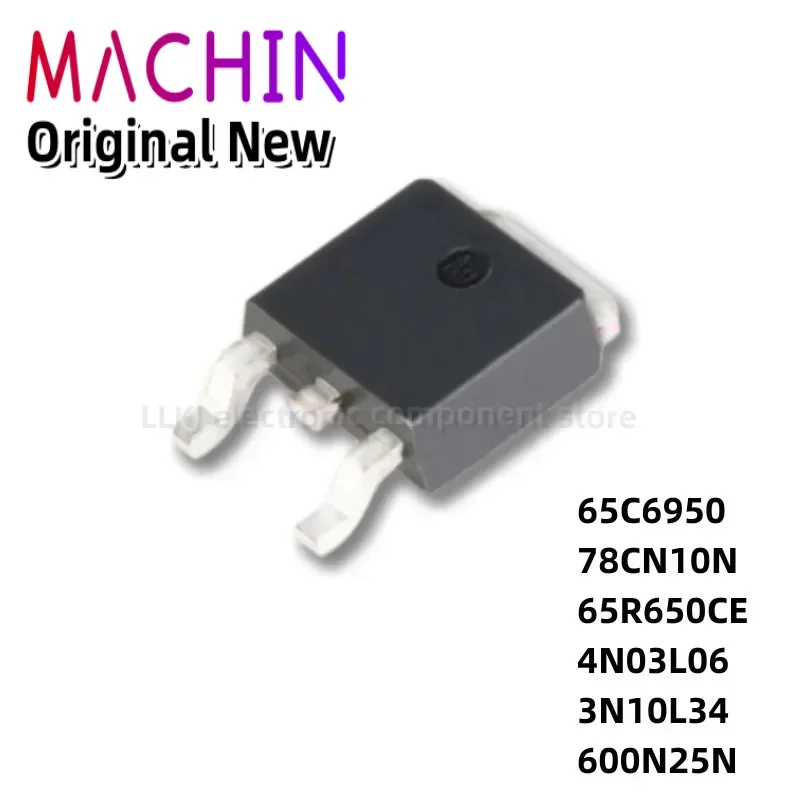 1pcs IPD65R950C6 78CN10N IPD78CN10NG IPD65R650CE 4N03L06 IPD50N03S4L-06 3N10L34 IPD30N10S3L-34 600N25N IPD600N25N3G TO252.