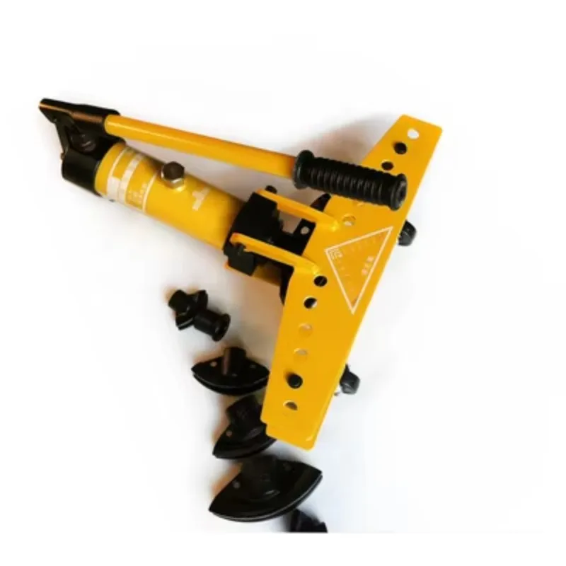 SWG-3 Hand Pipe Bender Tube Bending Machine with Wheels for Pipes 1/ -3 Inches