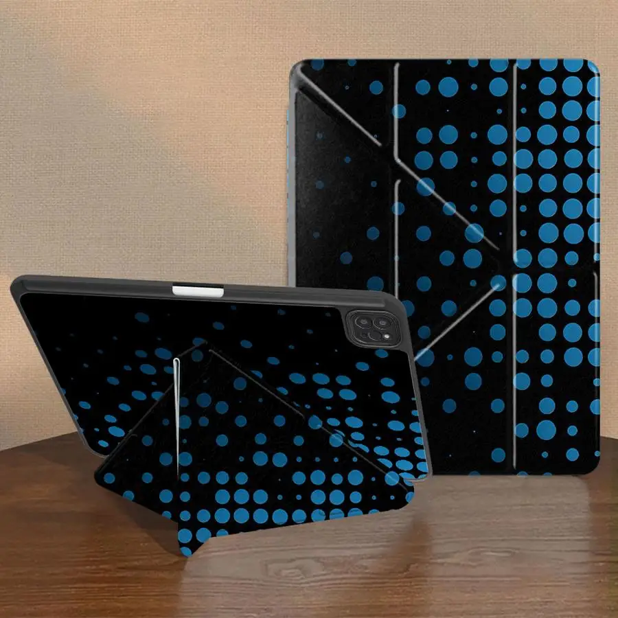 Blue Dot Tablet Case For iPad Mini 6 7 Pro 2025 Air 4 5 M3 M2 M4 11inch Pro 11th 10th 9th 8th 7th 12.9inch Holder Cover