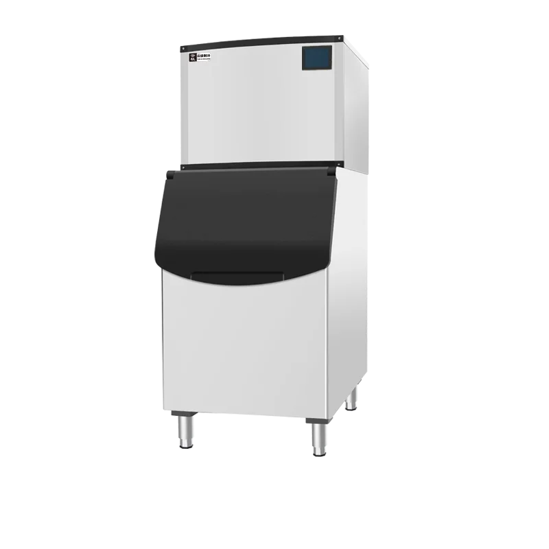 Ice Maker Commercial Bubble Tea Shop Small 55KG Fully Automatic Large 200kg Split Square Ice Making Machine