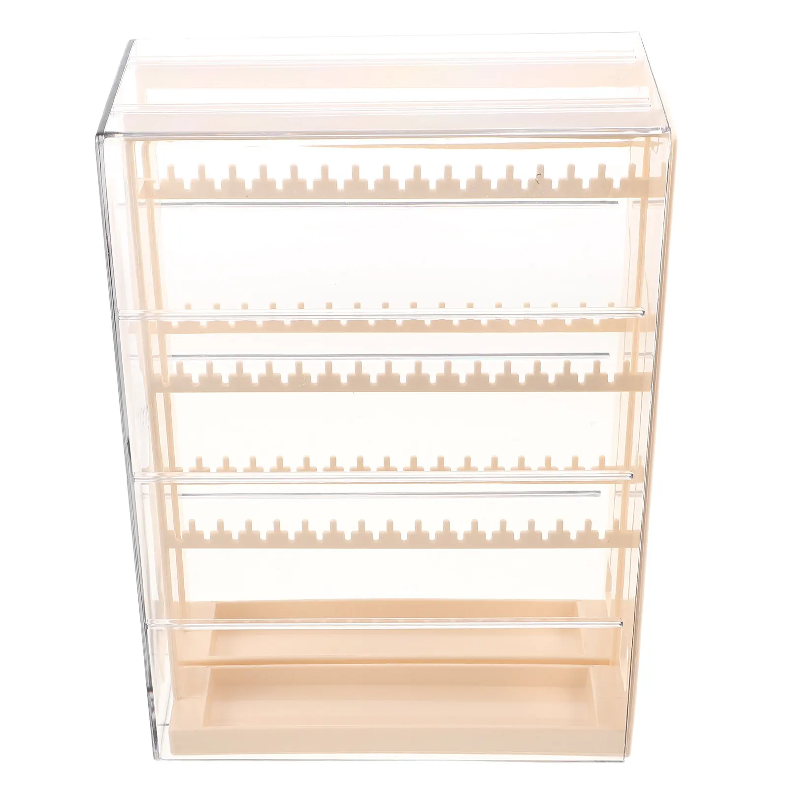 

Elegant Jewelry Box Organizer Compact Design Multifunctional Compartments Necklace Earring Bracelet Storage Display Case Travel