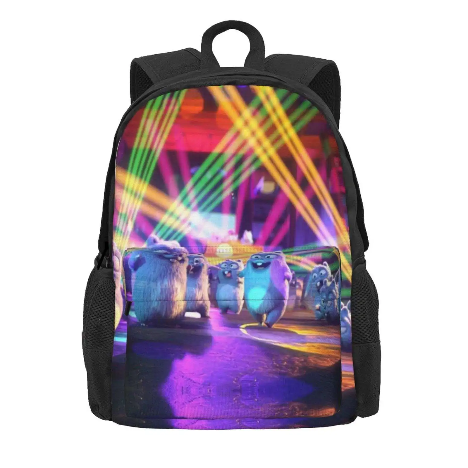 Lemmings Party Hot Sale Schoolbag Backpack Fashion Bags Grizzy And The Lemmings Party Kids Cartoon