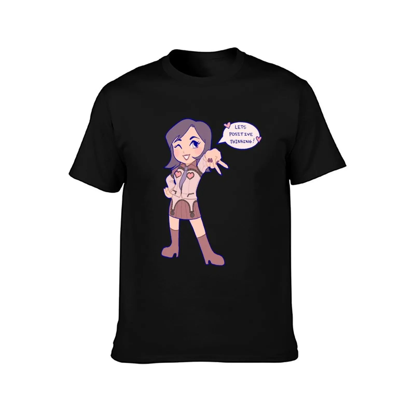 Let’s Positive Thinking! T-Shirt sublime Personalized t-shirt men tshirt