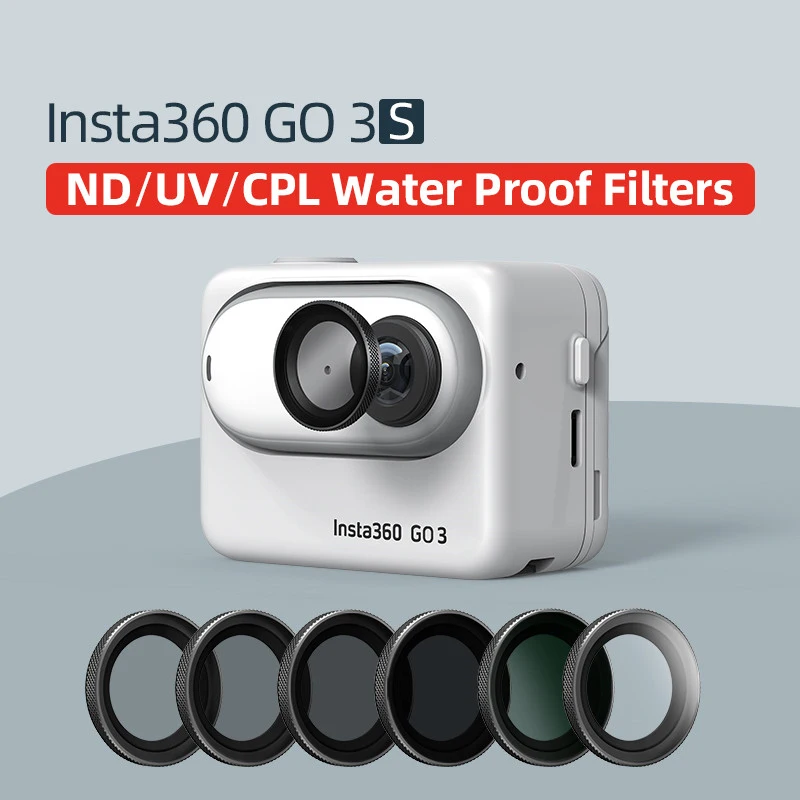 Dla Insta 360 Go3S Go 3S Filtr obiektywu ND Zestaw CPL ND8 ND16 ND32 ND64 Szkło optyczne UV Dla Insta360 Go3S Akcesorium — zdjęcie produktu 7
