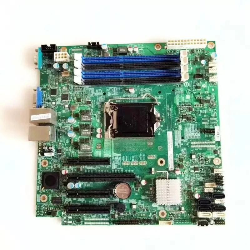 Server Motherboard for S1200V3RP / S1200BTS / S1200BTL, Dual Gigabit LAN Port Mainboard for NAS Server Build