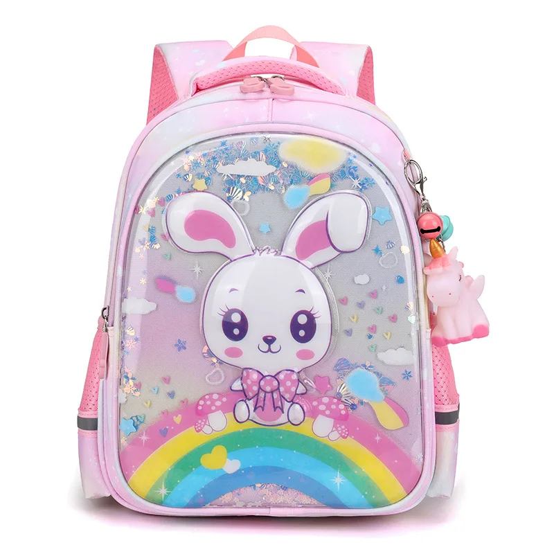 Unicorn Schoolbag Kids Children Mochila Double Shoulder School Bags Cartoon Backpack Waterproof Fashion Backpacks Large Book Bag