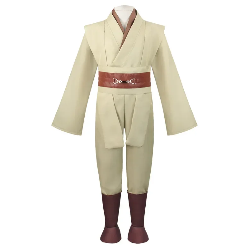 N66ropa de fiesta, disfraz para niños, Caballero Jedi Anakin Skywalker, disfraz de cosplay, ropa de Halloween, trajes para niños 2w $ %