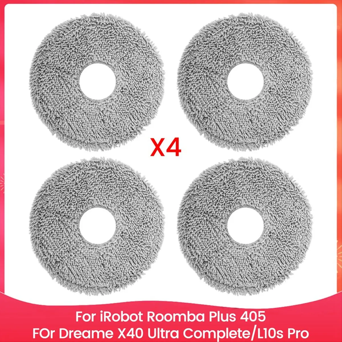 BRILLIANT For Plus 405 Combo Robot/505 Combo Robot, for X40 Ultra Complete/L10s Pro Robot Vacuum Cleaner
