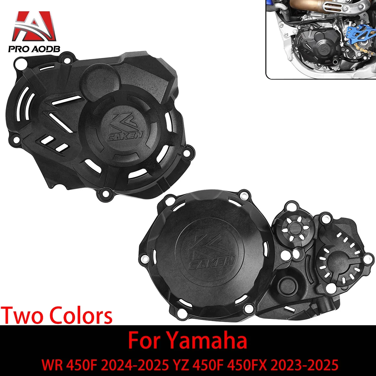 

Motorcycle NEW Clutch Water Pump Magnetic Motor Protection Suitable For Yamaha WR 450F 2024-2025 YZ 450F 450FX 2023-2025 Model