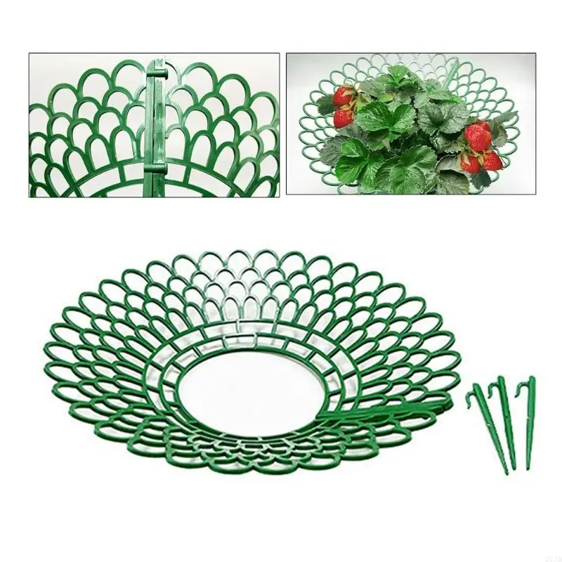 Vertical Tiered Strawberry Planter Fit for Balcony Gardening Space Saving Design 37JD