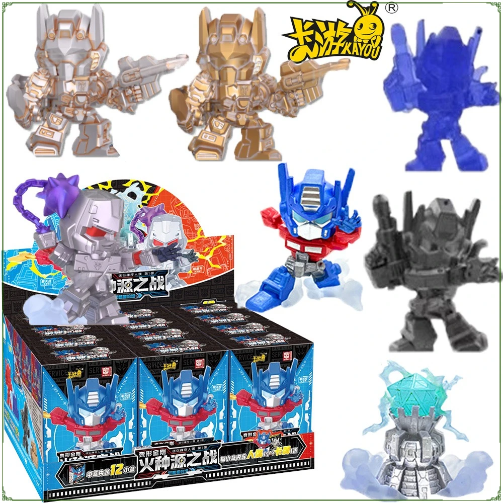 

Kayou Original Transformers Mini Eraser Figures Blind Box Classic Anime Highly Popular Characters Toy Model Desktop Display Gift