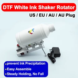 DTF White Ink Roller Shaking Machine Prevent Ink Deposition DTG UV White Ink Shaker Rotator Rolling increase Print Performance