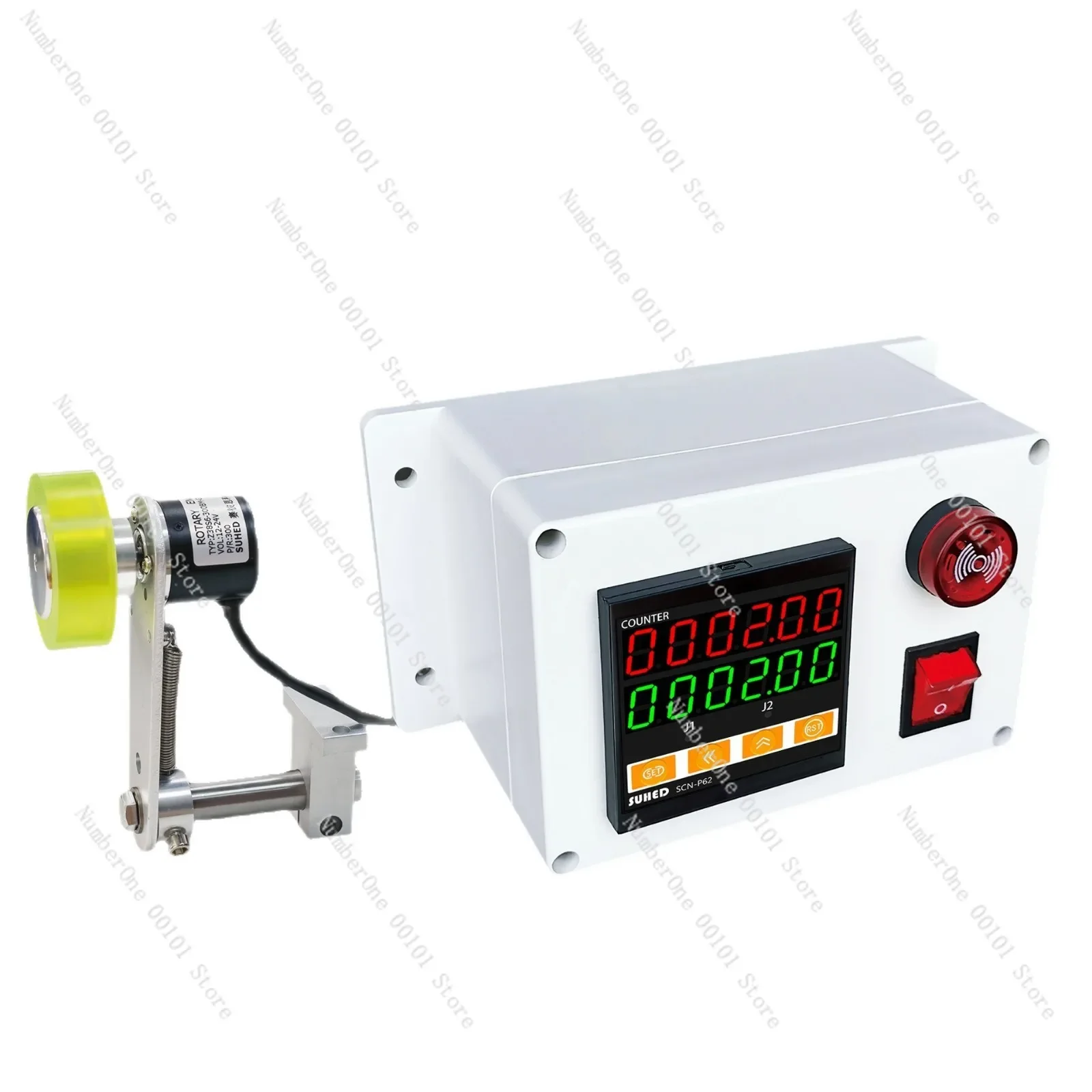 

Metre counter electronic digital display - industrial roller type wire and cable length precision cutting