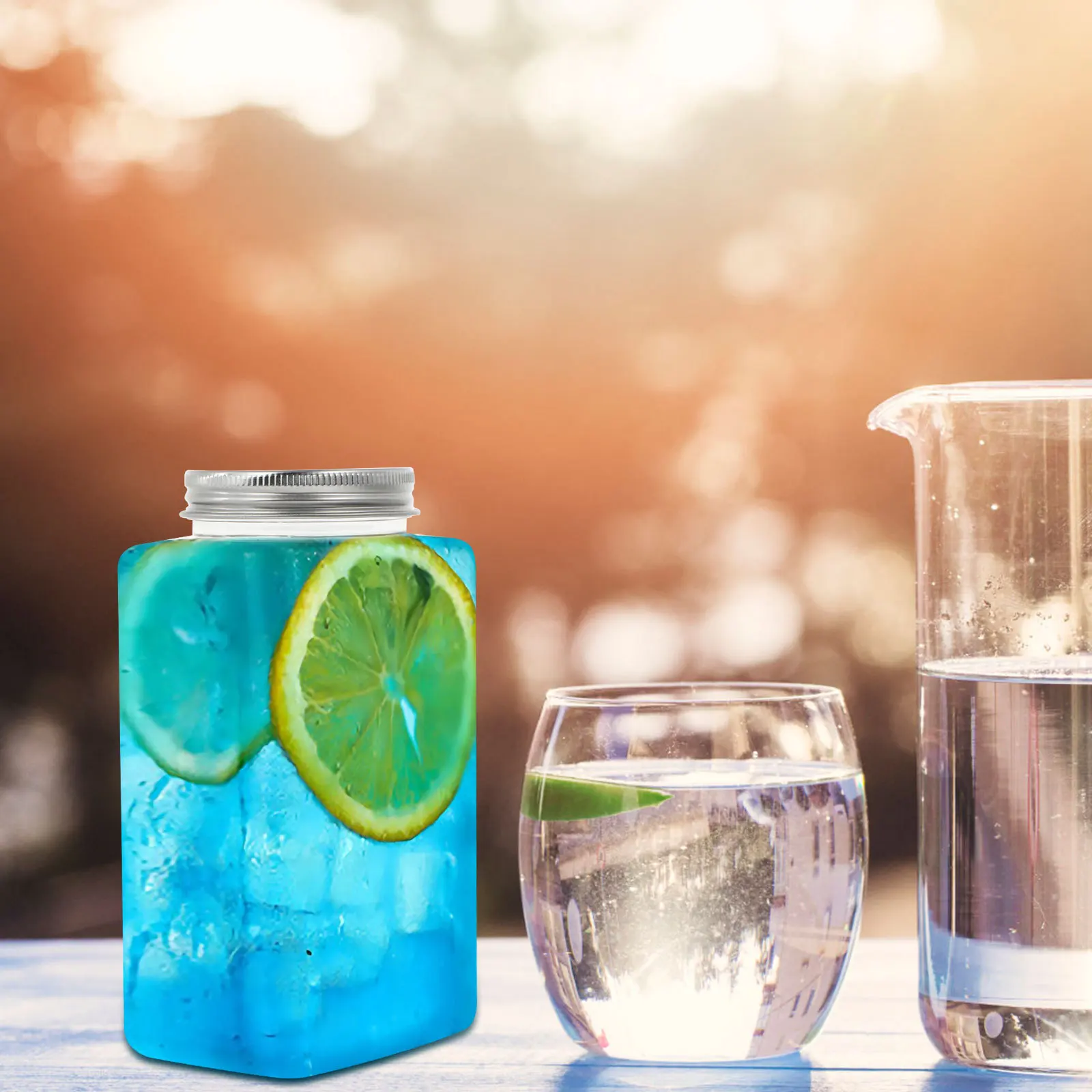 

10pcs Plastic Milk Tea Cups 300Ml Transparent Pet Durable Beverage Bottles For Juice Smoothie Jam Storage Drink Containers