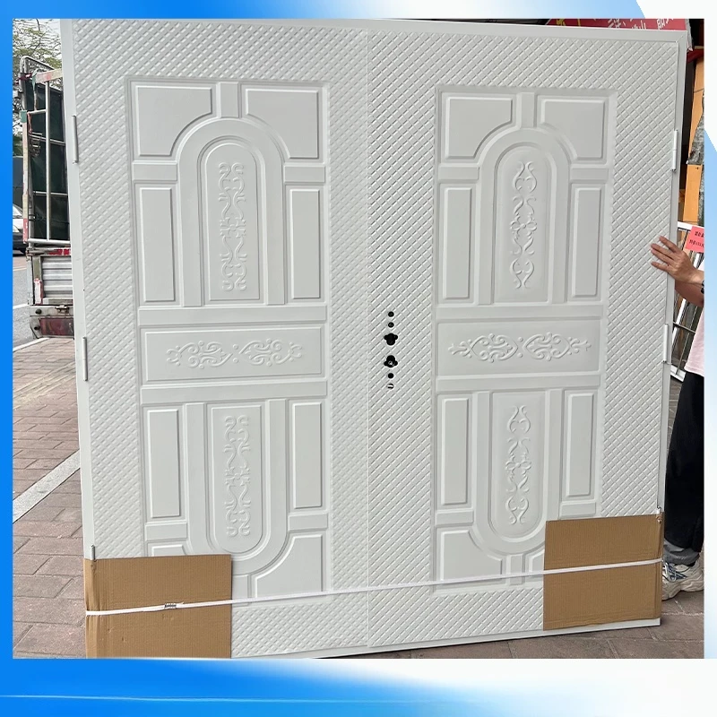 Color steel simple 860 bayonet simple door movable board house container engineering dormitory installation is convenient, the w