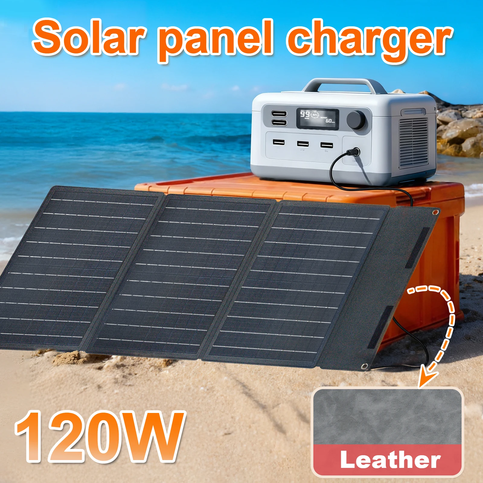 120W Faltbares Solarpanel USB- – Outdoor Power Station Bewertung und Preis