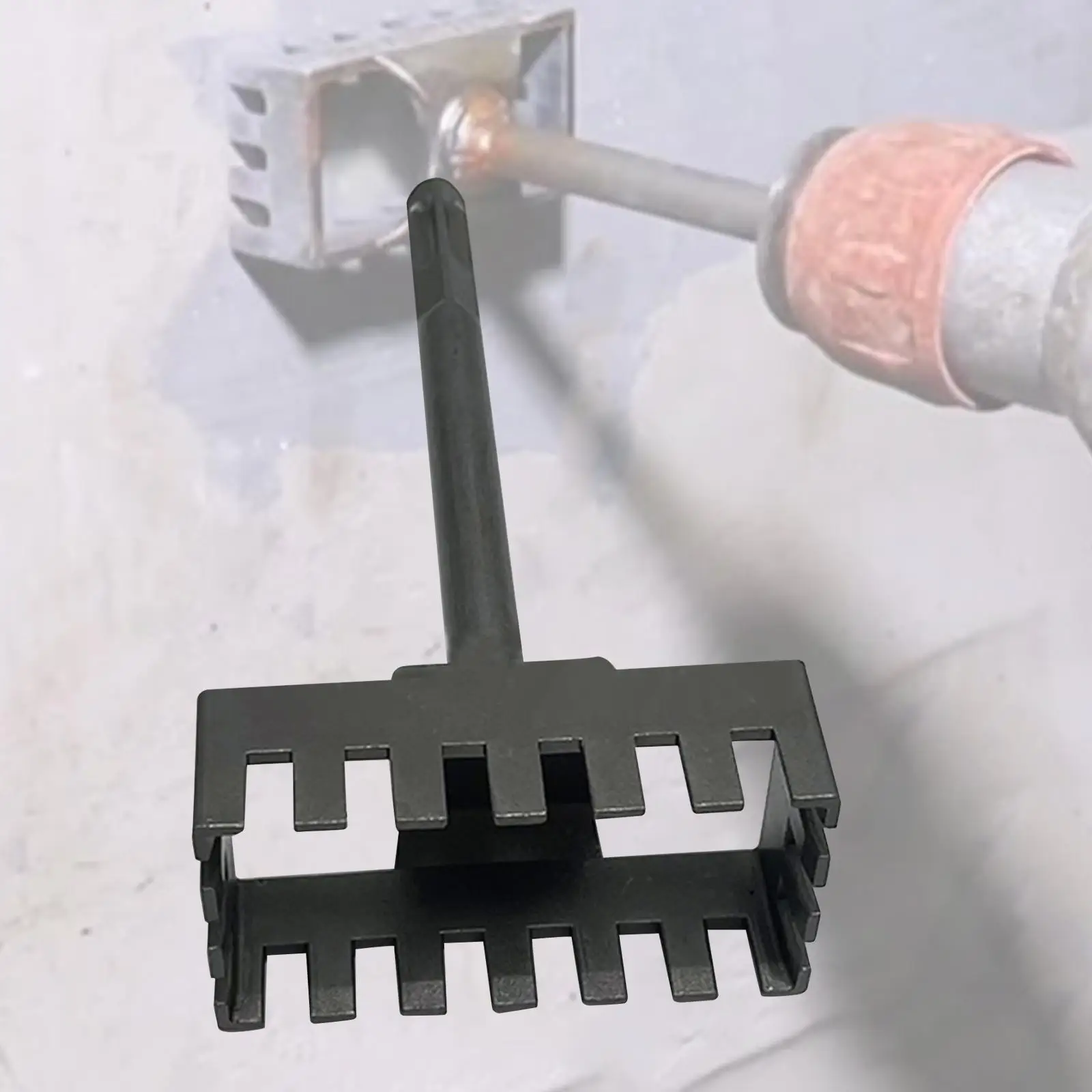 Square Hole Cutter Rectangle Slot Cutter Easy to Use Creative Electrical Box Cutout Socket Slot Saw for Cement Concrete Stone