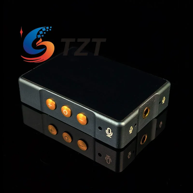 

TZT Серый/Синий/Оранжевый Портативный Bluetooth5.4-плеер BX1 Протокол LDAC HD Voice ES9028+ES9603 Hi-Fi аудиоплеер с 0,91-дюймовым OLED-плеер