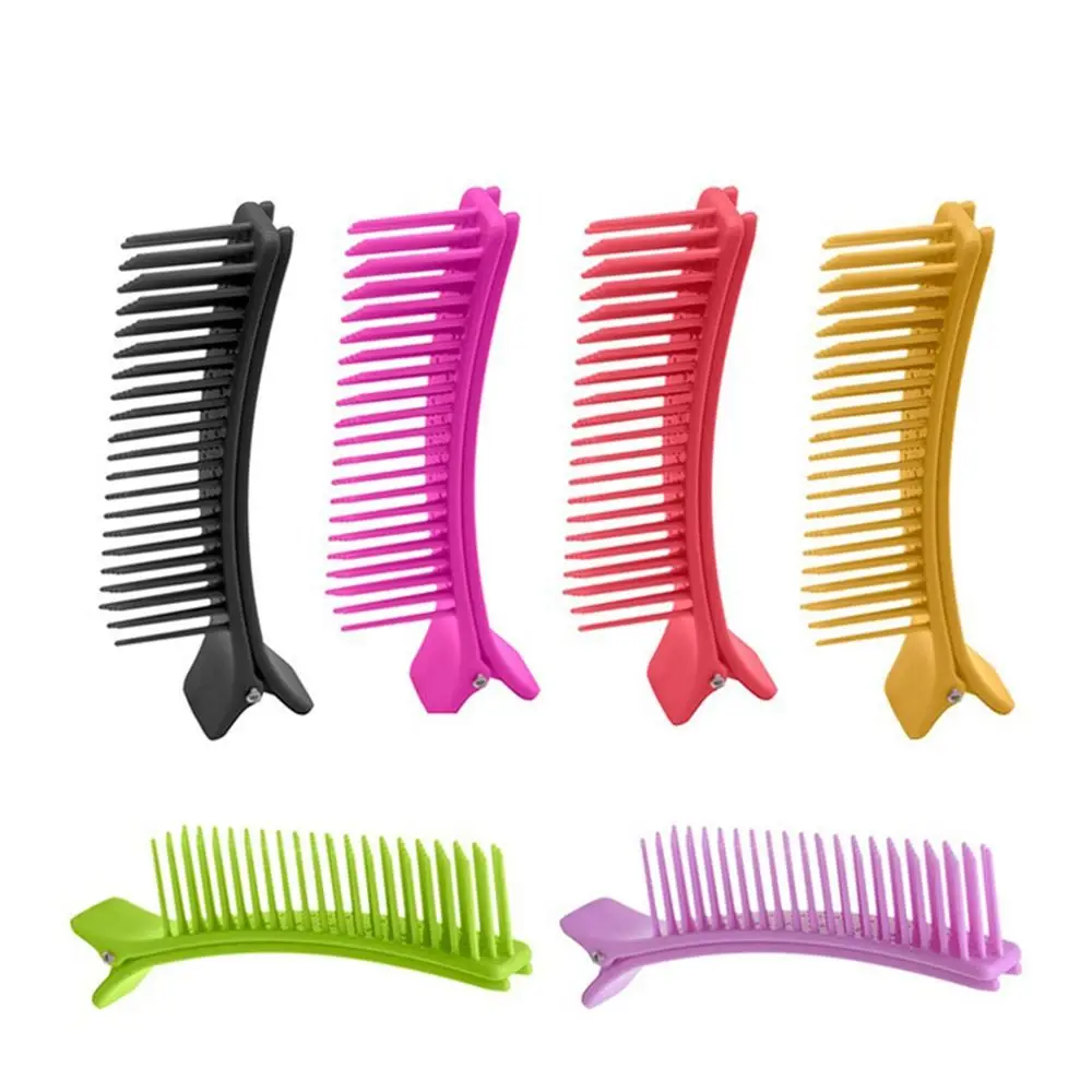 

ABS Hairdressing Clips Wide Teeth Hairdressing Multi Function Hair Clips Styling Tool DIY Professional Hair Clip Clamps Salon