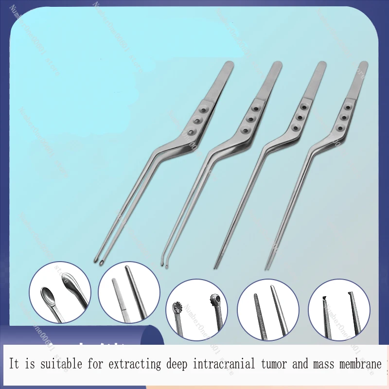 Scoop pituitary tumor forceps hollow tumor forceps Brain gun microneurosurgical instrument Microtissue forceps